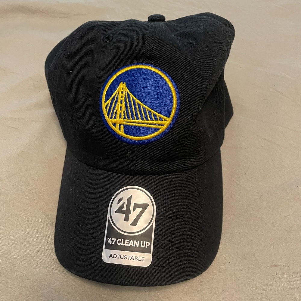 47 Black Golden Bridge Logo Baseball Cap
